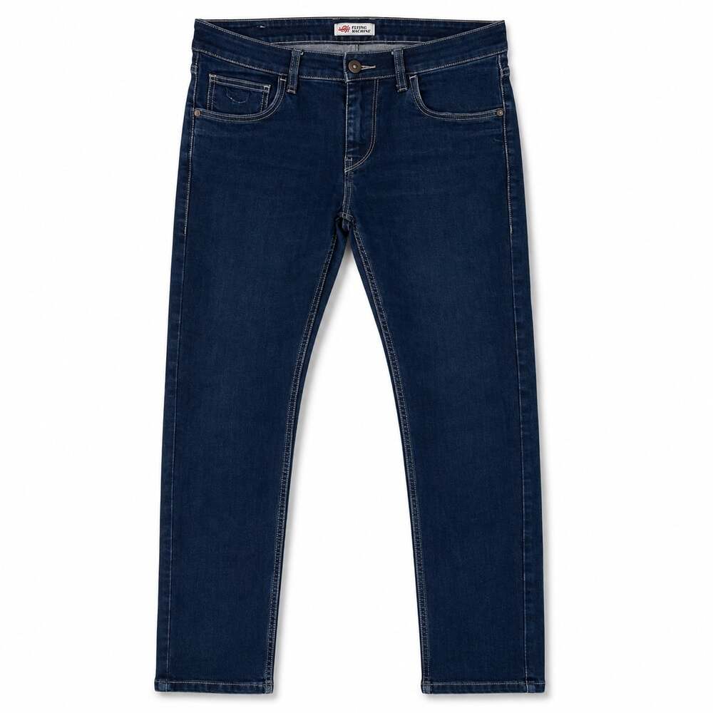 Flying Machine Skinny Jackson Dark Blue Jeans Size 34x32